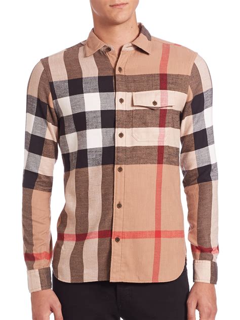 burberry check cotton dress|burberry check shirt men's.